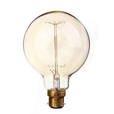 110V 40W Vintage Antique Edison Style Carbon Filamnet Clear Glass Bulb (Intl)