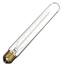 220V 60W T30-225mm E27 Vintage Antique Edison Style Carbon Filamnet Clear Glass Bulb (Intl)