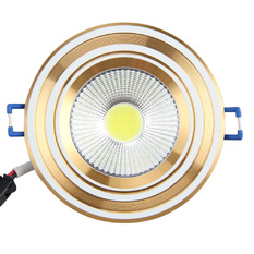 3W 2700-3200K Warm White COB LED Ceiling Light with Transparent Glass (Intl)