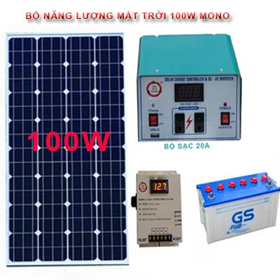 Nguyên bộ NLMT 100W-MONO