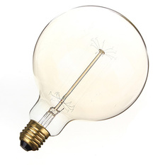 6PCS E27 G125 220V 60W Vintage Antique Incandescent Glass Light Home Decoration Lamp Bulb (Intl)