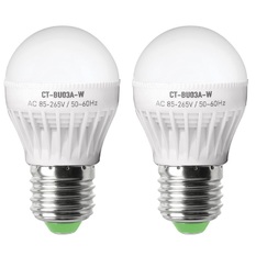 Bộ 2 bóng đèn led bulb 3W Legi CT-BU03A-W (Trắng)