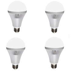 Bộ 4 bóng đèn LED Bulb tích điện Smartcharge 9W