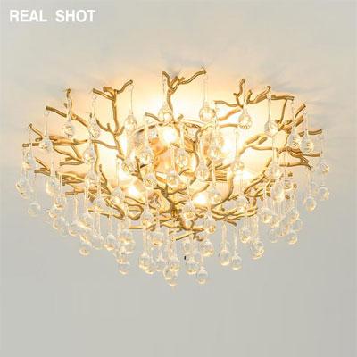Đèn Áp Trần Pha Lê Phòng Khách - DL8032