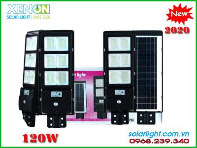 Đèn đường 120W | pin liền thể| chính hãng, giá cực rẻ