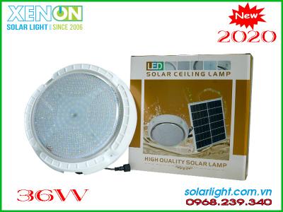 Đèn ốp trâng A36W| hiện đại| năng lượng mặt trời