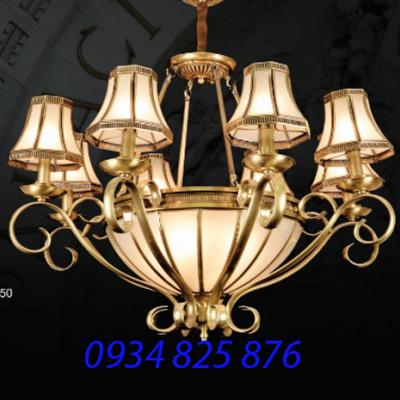 tanĐèn Chùm Đồng Đá HF834-8