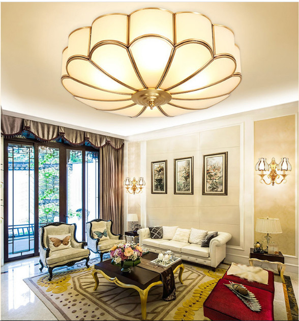 Đèn Ốp Trần Đồng-LT695
