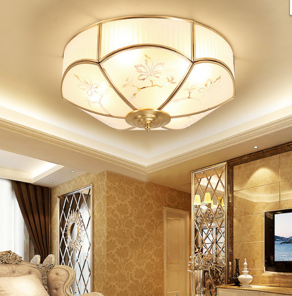 Đèn Ốp Trần Đồng-LT696