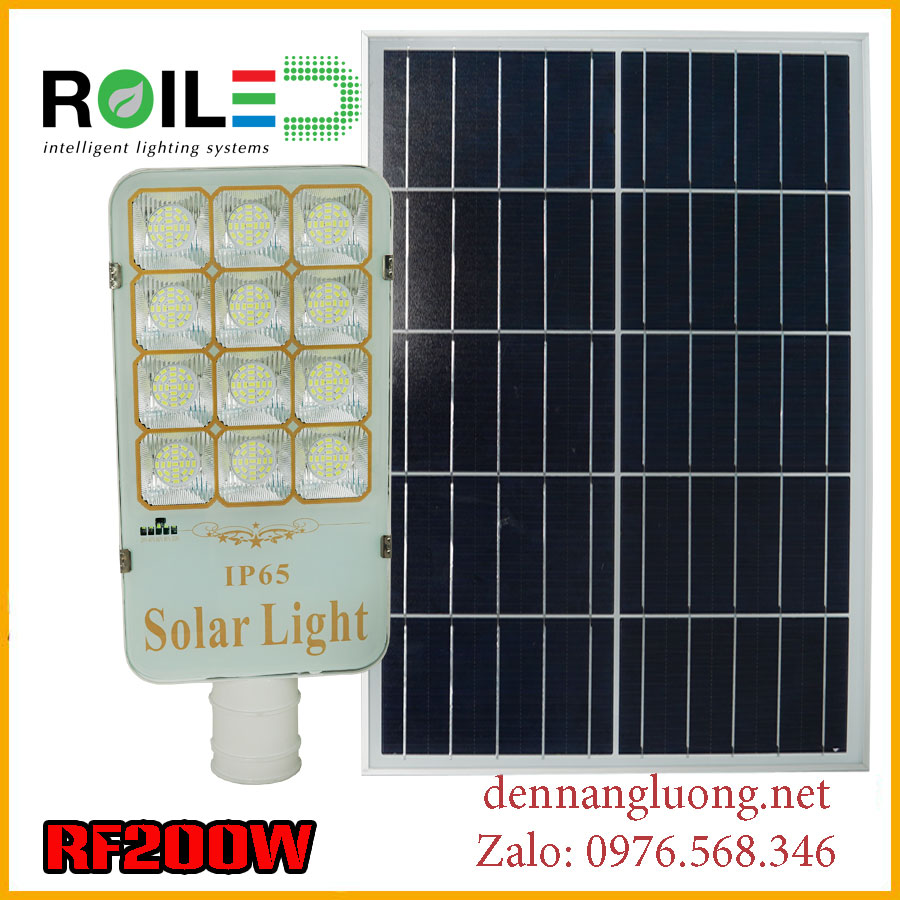 Đèn Roiled RF200W năng lượng mặt trời