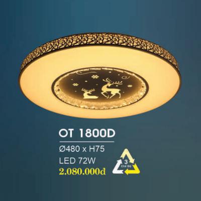 Đèn Ốp Trang Trí Hiện Đại Năm 2022 OT-1800D