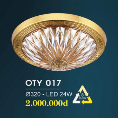 Đèn Ốp Trang Trí Hiện Đại Năm 2022 OTY-017
