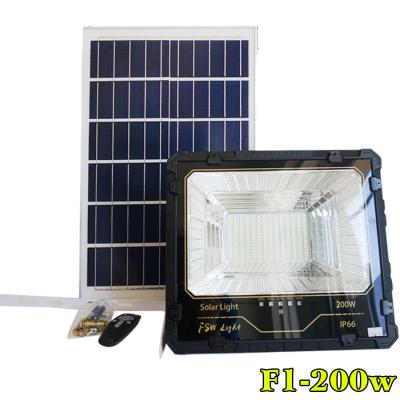 Đèn pha năng lượng mặt trời 200w giá rẻ FSW F1-200w