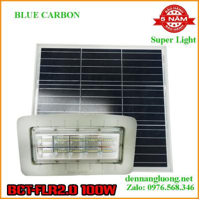Đèn pha Năng Lượng Mặt trời Blue Carbon BCT-FLR2.0 100W bảo hành 5 năm