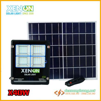 Đèn pha Xenon X40W cao cấp năng lượng mặt trời
