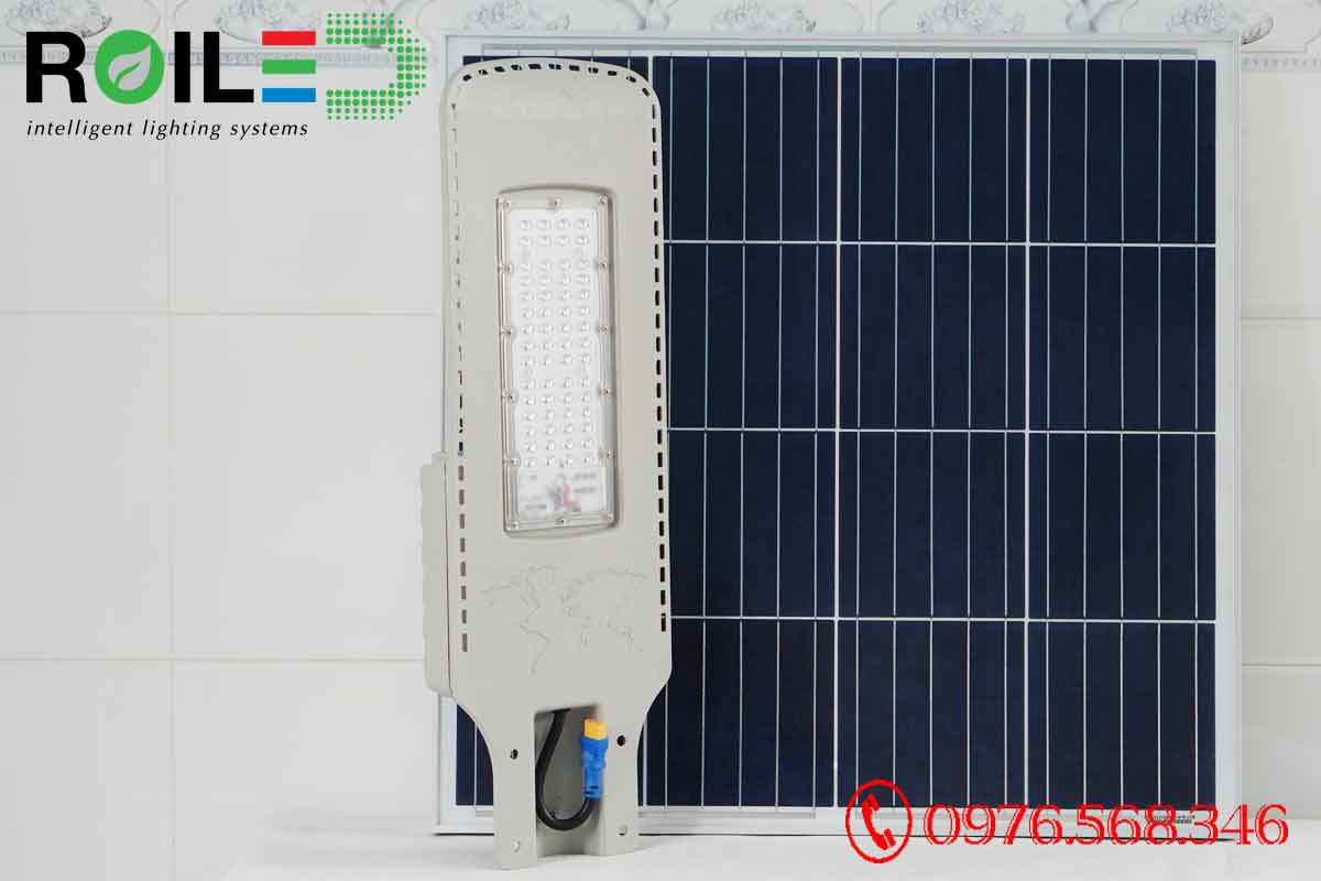 Đèn đường năng lượng mặt trời 300W cao cấp Roiled D-300