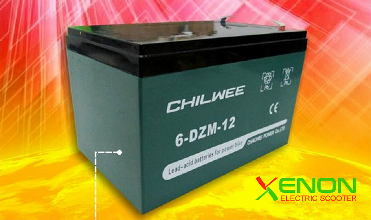 Ắc quy xe điện Chilwee 12V 12Ah Series VRLA Gel