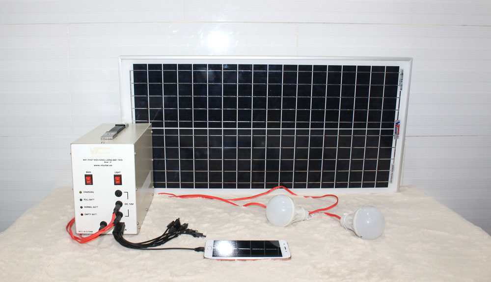 Máy phát điện năng lượng mặt trời mini
