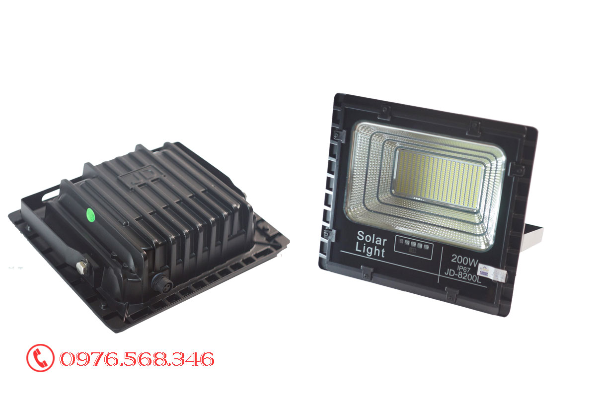 Đèn pha solarlght Jindian JD200W - 8200L giá rẻ Đèn pha solarlght Jindian JD200W - 8200L giá rẻ