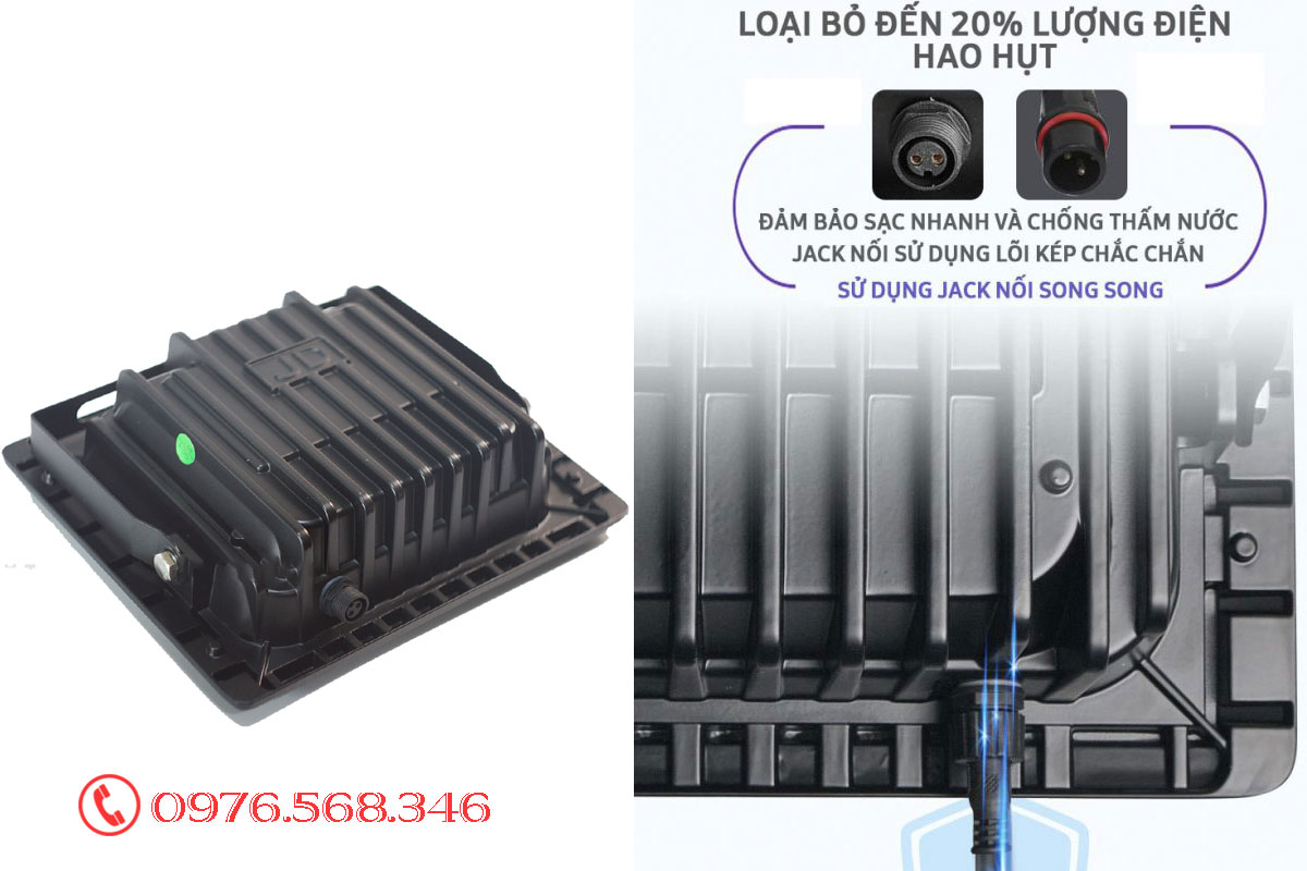 Đèn pha solarlight Jindian JD25W giá rẻ Đèn pha solarlight Jindian JD25W giá rẻ