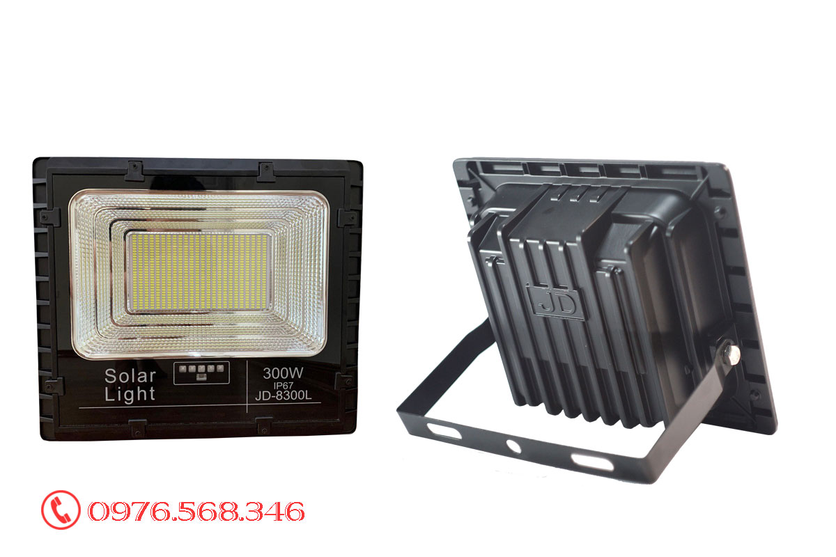 Đèn pha solarlght Jindian JD300W - 8300L giá rẻ Đèn pha solarlght Jindian JD300W - 8300L giá rẻ